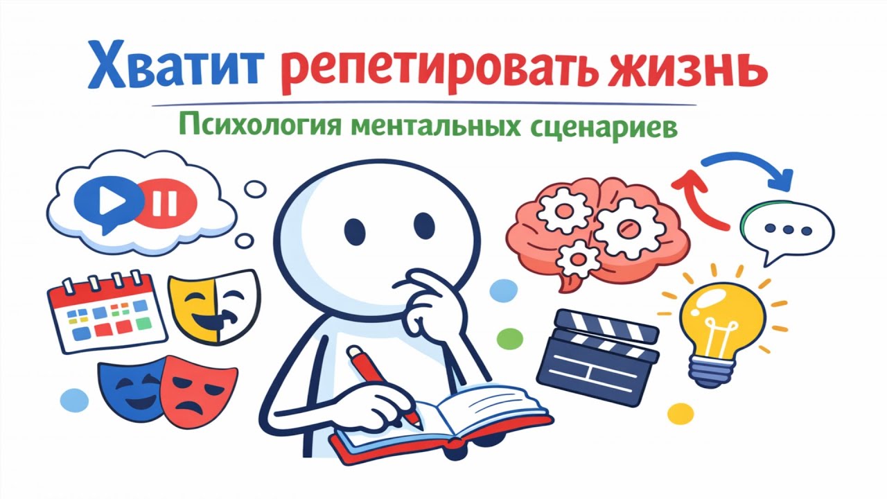 Хватит репетировать жизнь: Психология ментальных сценариев