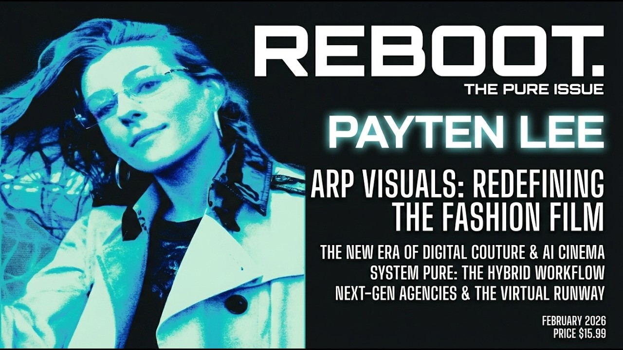 SYSTEM REBOOT / PURE (4K) | Payten Lee Fashion Film | Hybrid AI Cinema