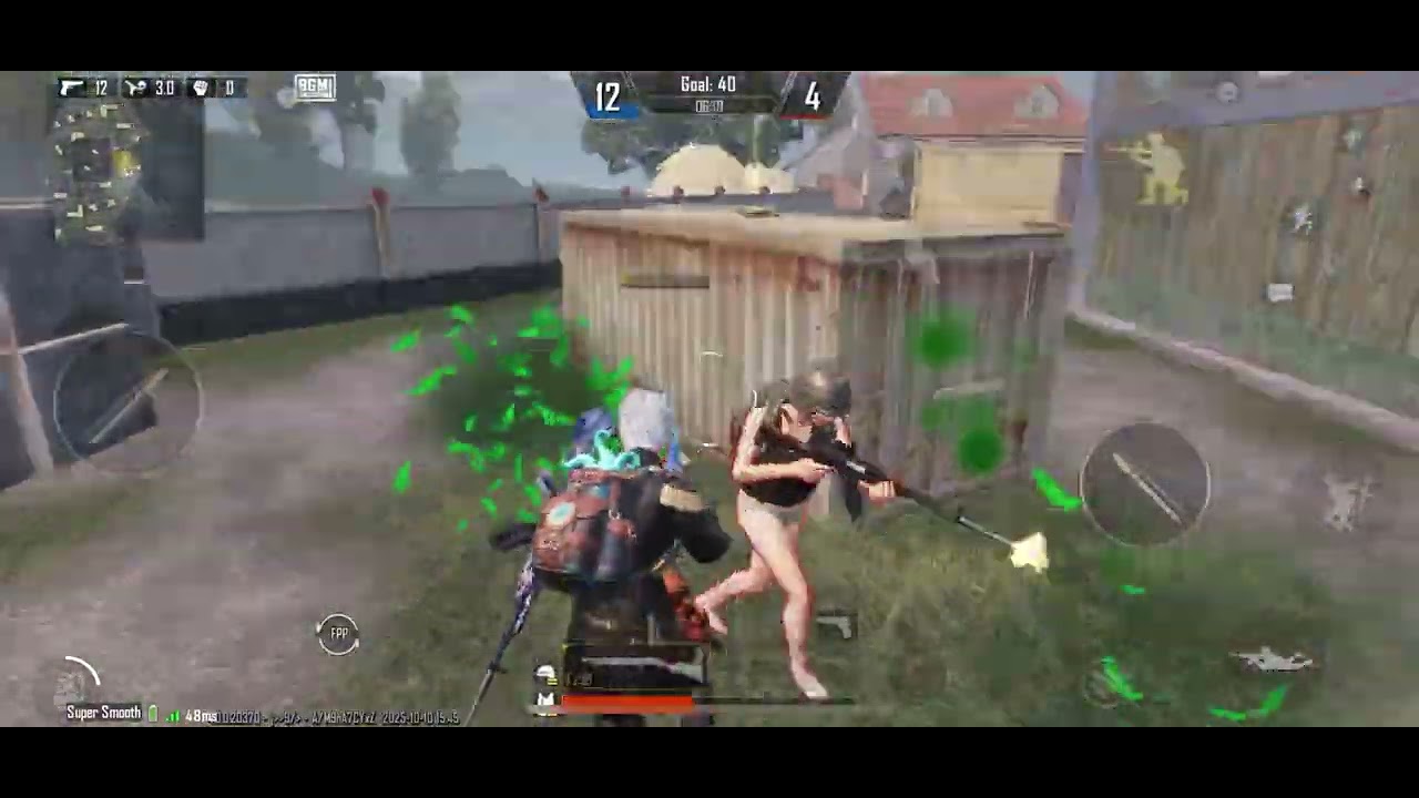 1v2 shotgun fight 🥵 #opNinja #bgmi 