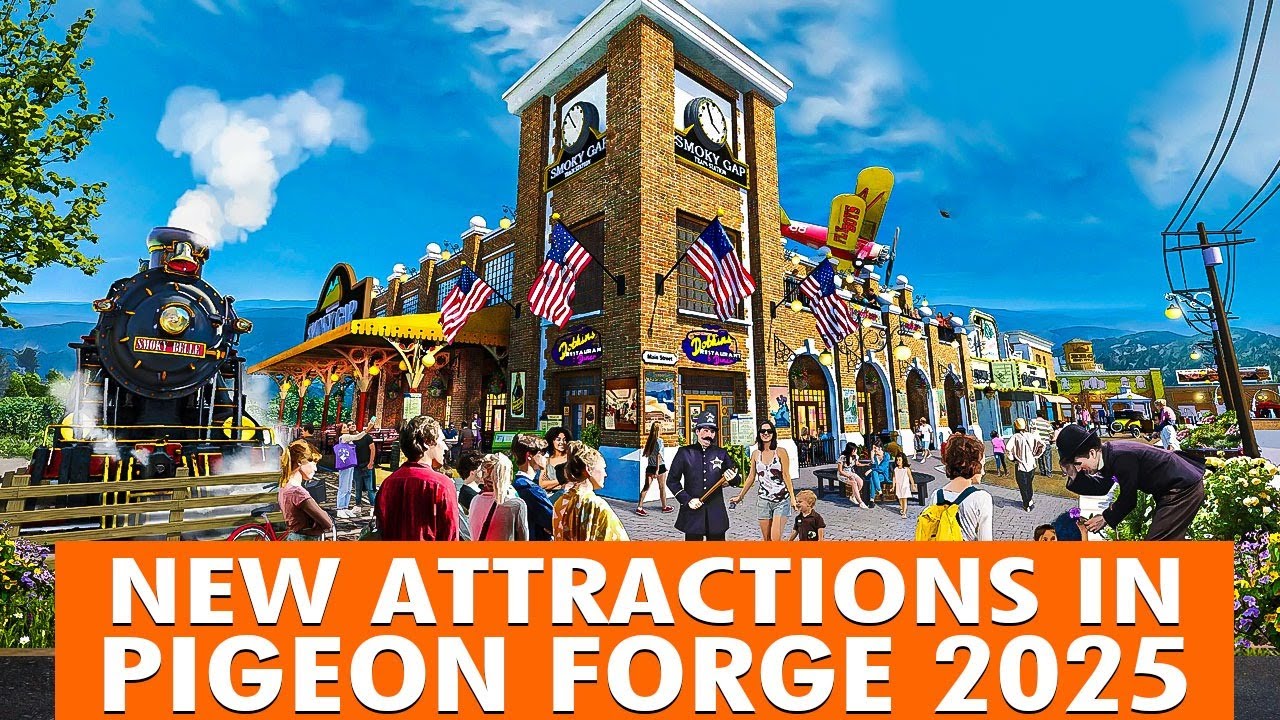 What&rsquo;s NEW in Pigeon Forge & Gatlinburg? Must-See Attractions in 2025🎡🏖️