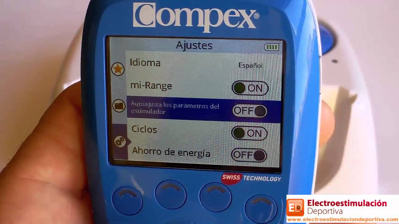 Compex fit 5.0 wireless, programas y puntos fuertes