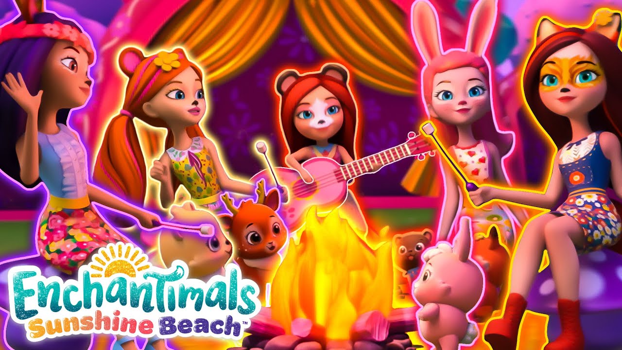 Enchantimals Sunshine Beach | The Mystery of the Golden Acorn PART 1 | Episode 4 | Full Episode