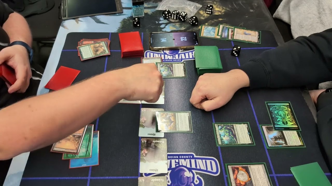 Modern FNM Round 3: Temur Rhinos vs Amulet Titan - 12/22/23