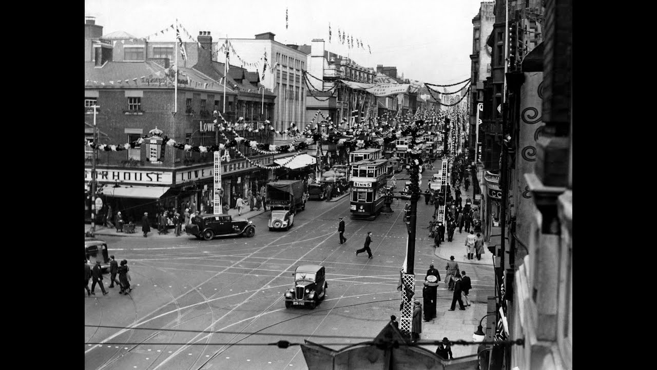 NORTHUMBERLAND STREET IN NEWCASTLE THEN AND NOW video Colin C