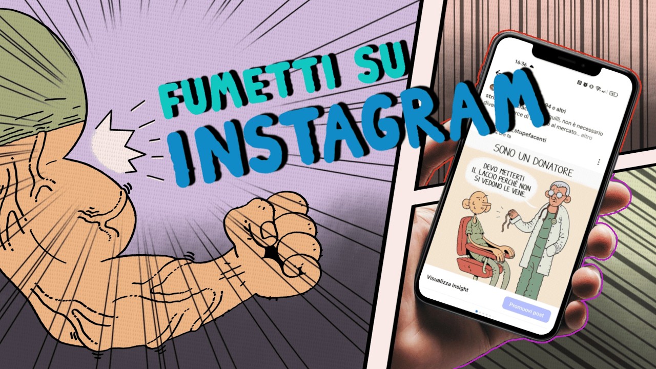 VIGNETTE COMICHE su INSTAGRAM - Episodio 2 | Fumettini Simpatici su Procreate