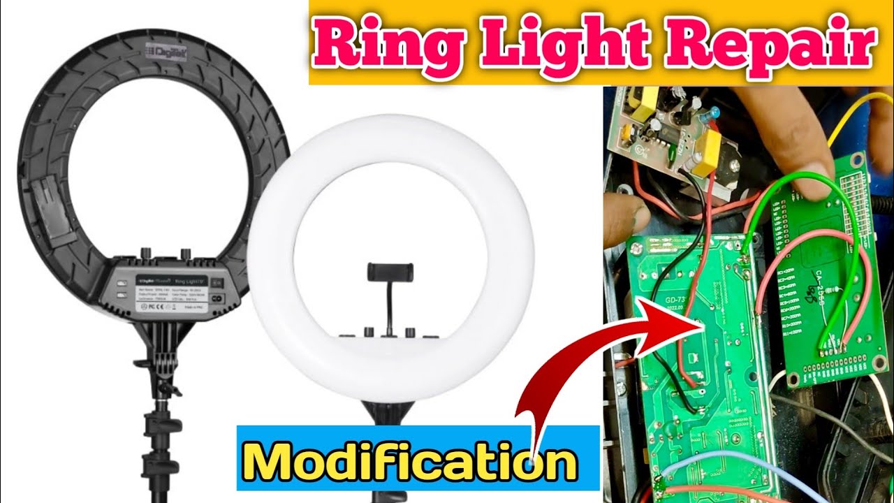 Digitek DRL-18H Ring Light Repair