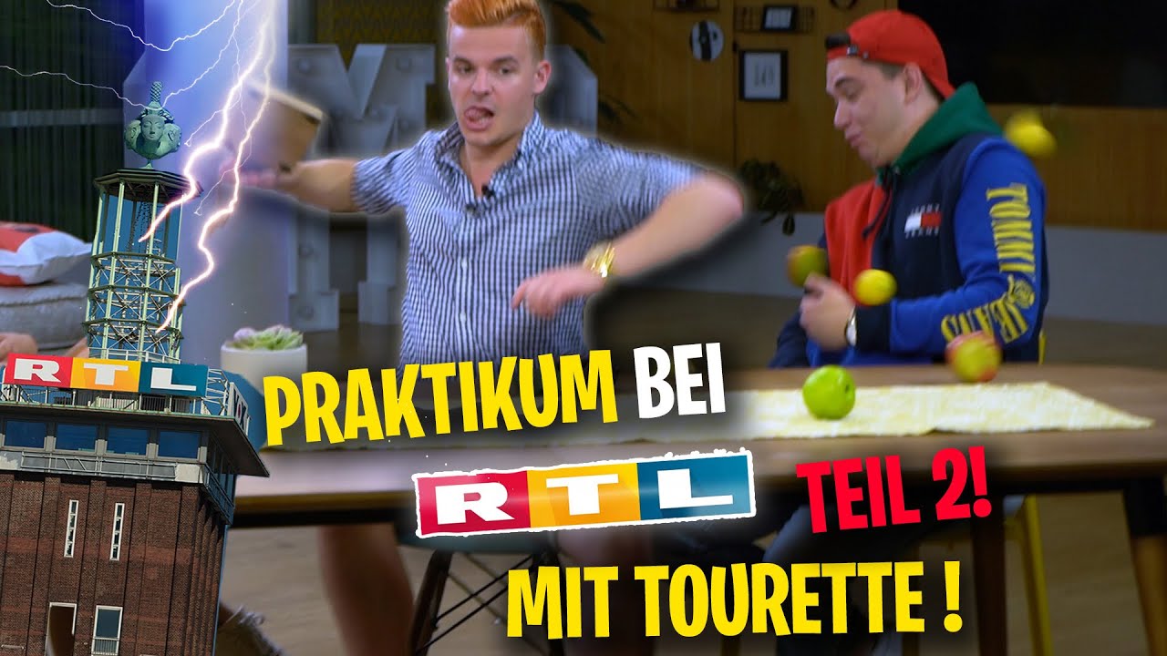 Tourette als Praktikant bei RTL: Jan wird Moderator (2)