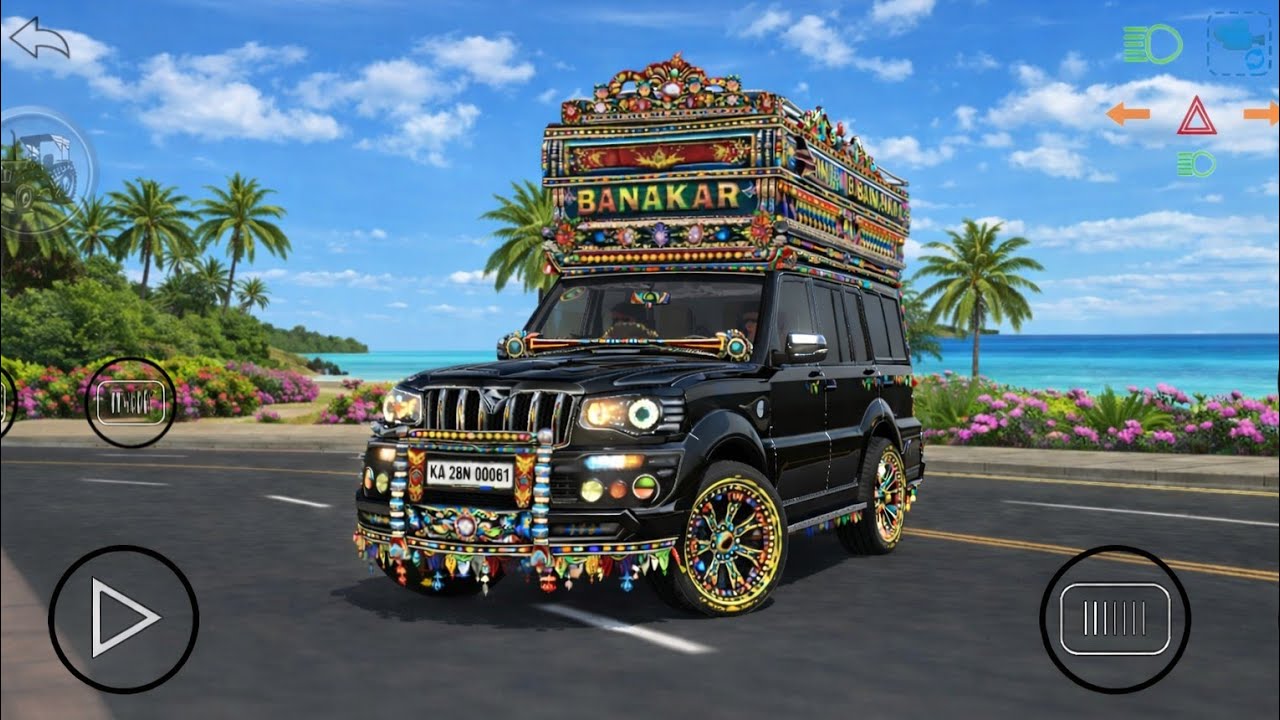 Black Thar Ka Sabse Dangerous Modification 🔥 Indian Car Game