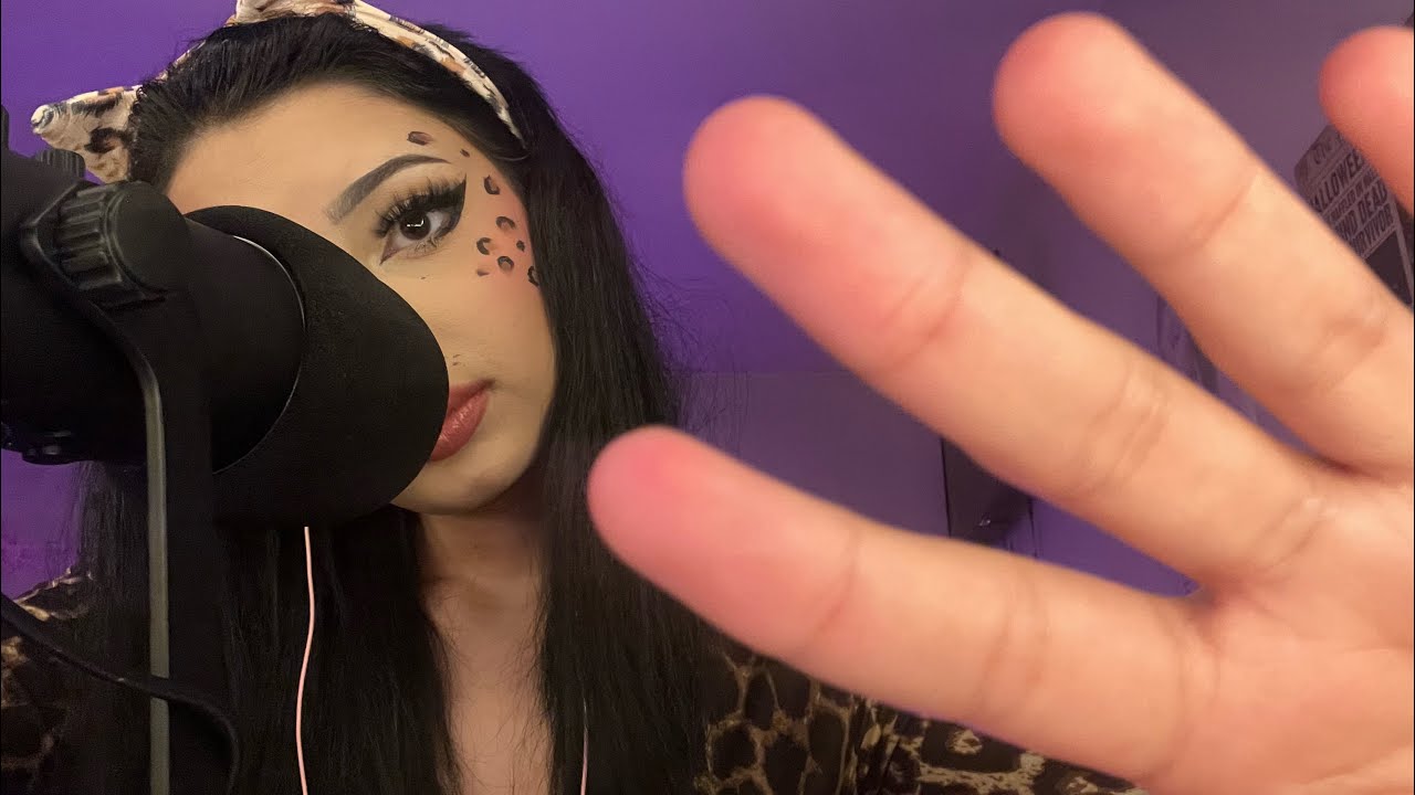 ASMR personal attention (mouth sounds, random triggers, trigger words, visual triggers)