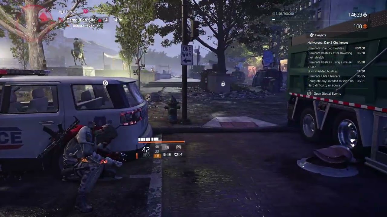 • THE DIVISION 2   HOLLYWOOD DAY 2 CHALLENGES - PART ONE - CONTROL POINTS & KRAMPUS BOUNTY •