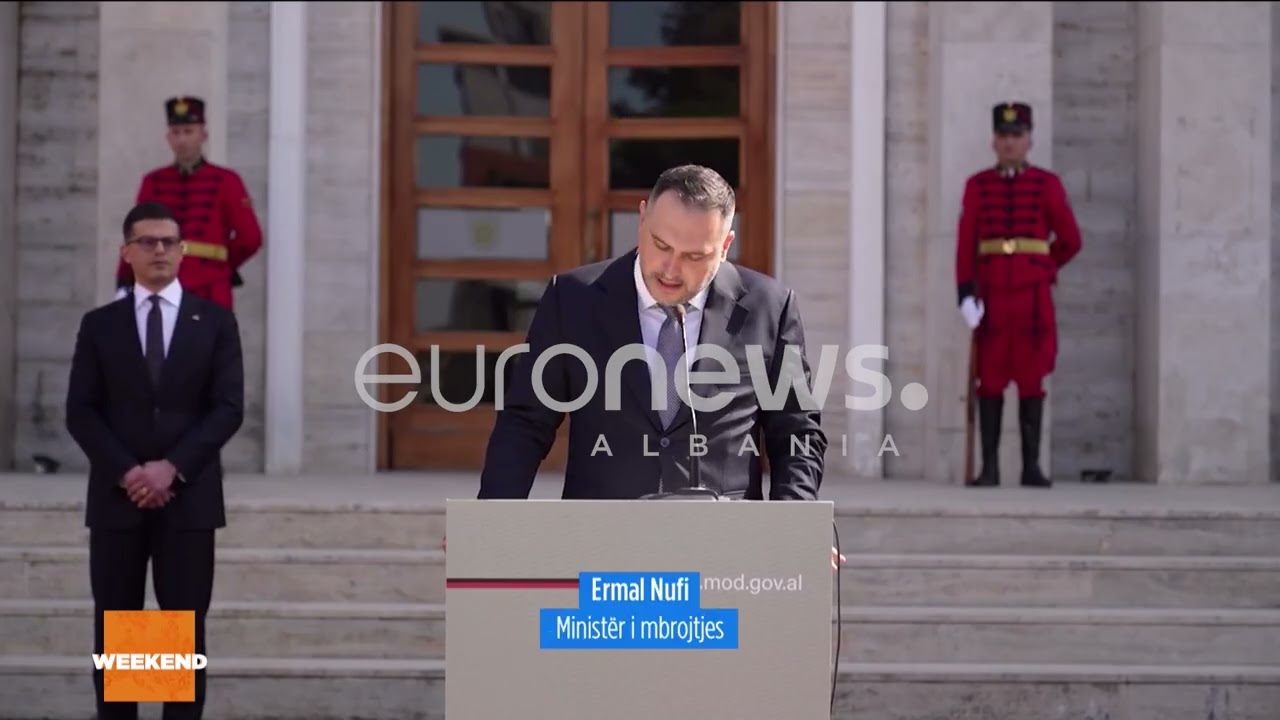 Ermal Nufi prezantohet në krye të Ministrisë së Mbrojtjes