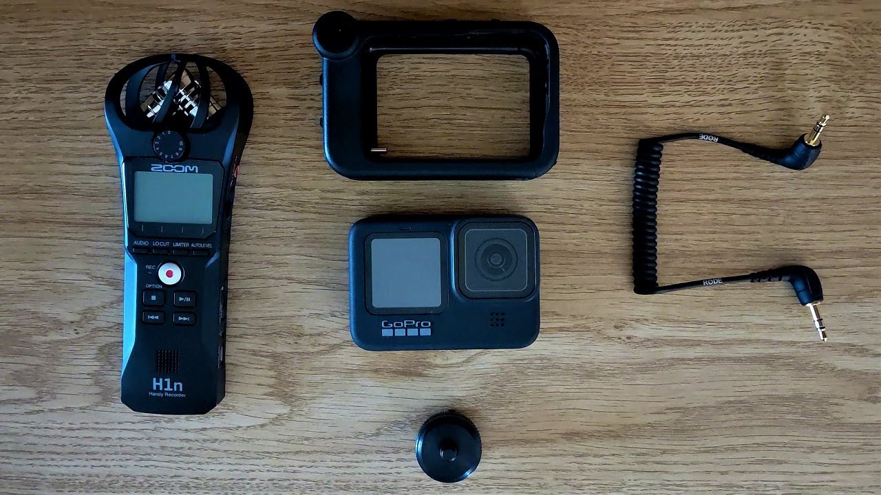 How to Connect Zoom H1N to GoPro Hero 9, no post audio sync , quick and easy guide for Beginners
