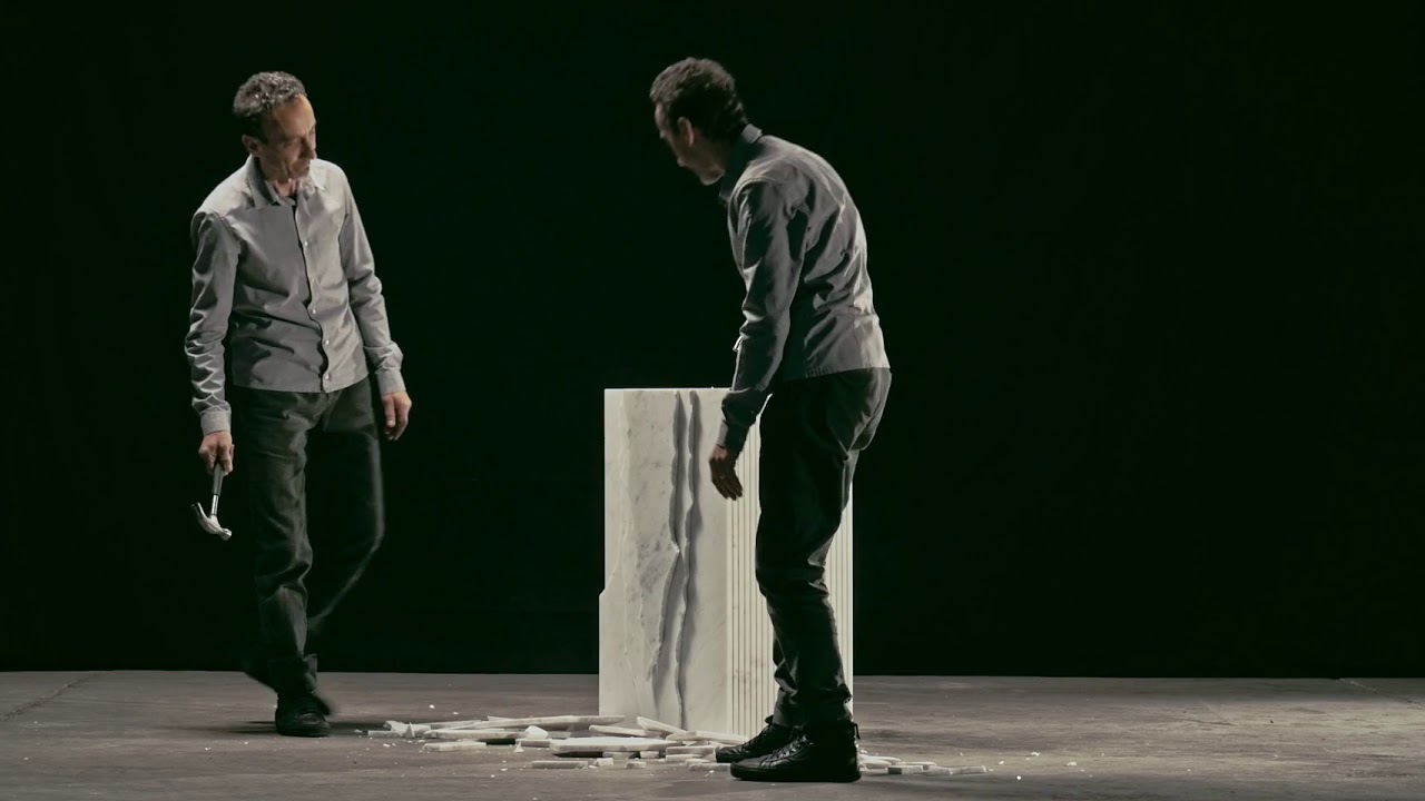 Antonio Lupi Controverso washbasin greater Paolo and Ulian