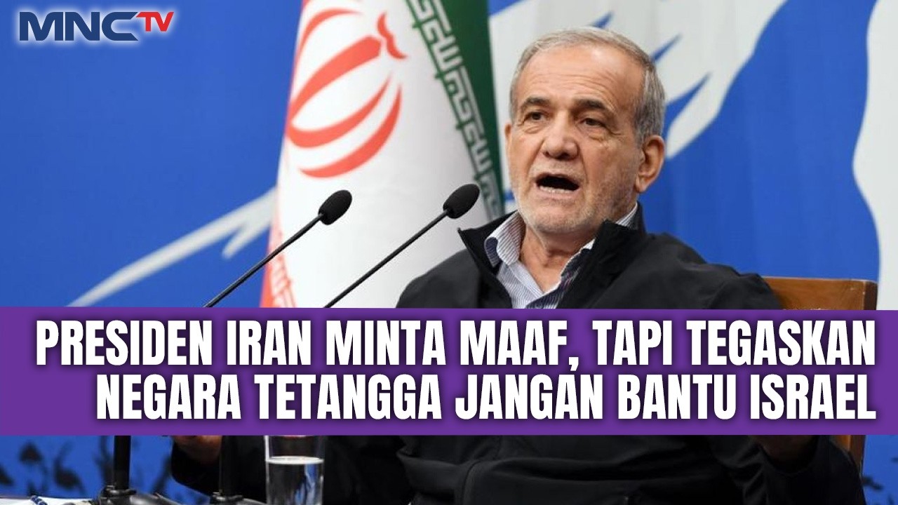 Presiden Iran Kirim Pesan Keras ke Timur Tengah: Maaf atas Serangan, Tapi Jangan Jadi Alat Israel