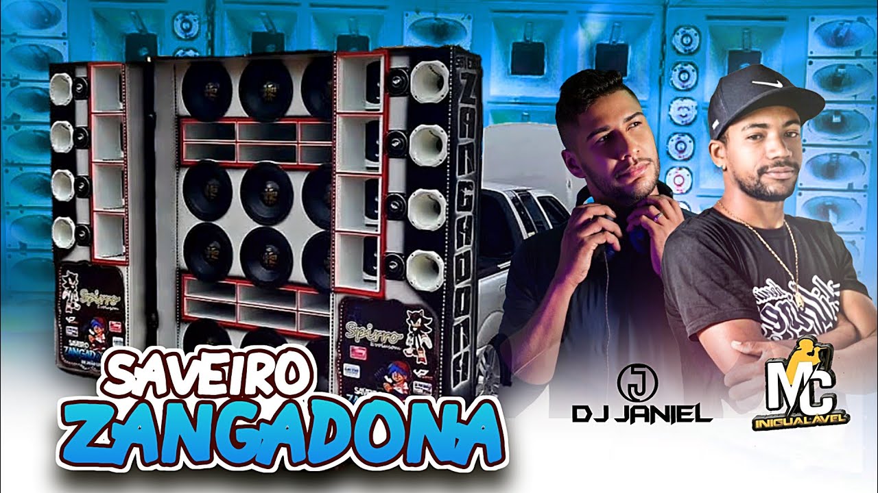 CD SAVEIRO ZANGADONA VOLUME 5 - DJ JANIEL E MC INIGUALÁVEL