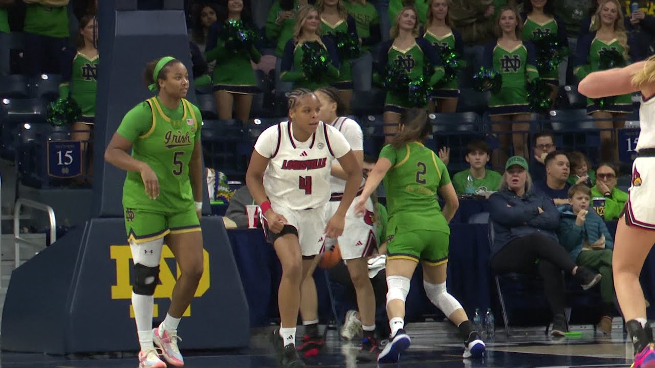 No. 23 Notre Dame women's basketball falls to No. 9 Louisville 79-66