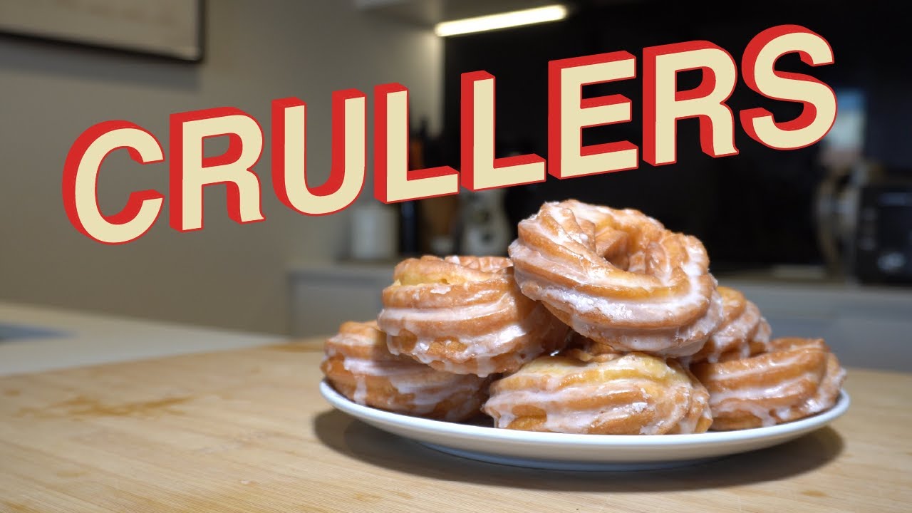 CRULLERS | Deep Fried Choux Pastry Donuts