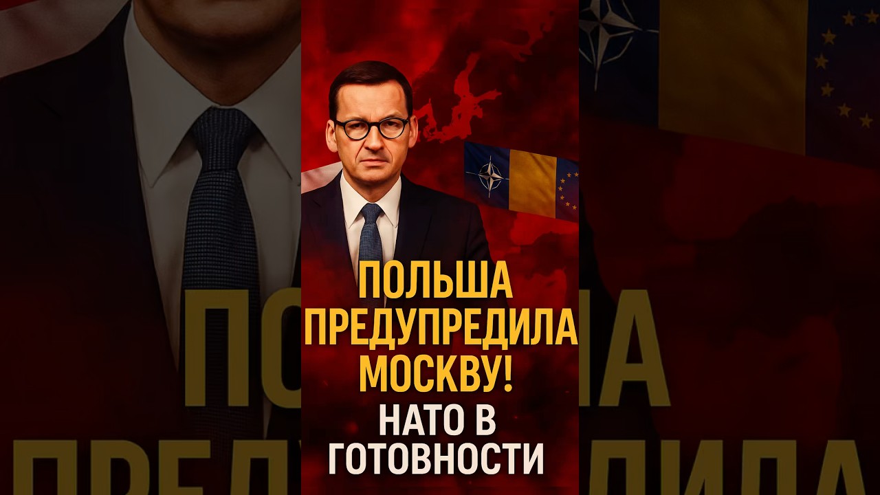 ⚡️ ПОЛЬША ПРЕДУПРЕДИЛА МОСКВУ! НАТО ГОТОВО ОТВЕТИТЬ!🤯🇪🇺