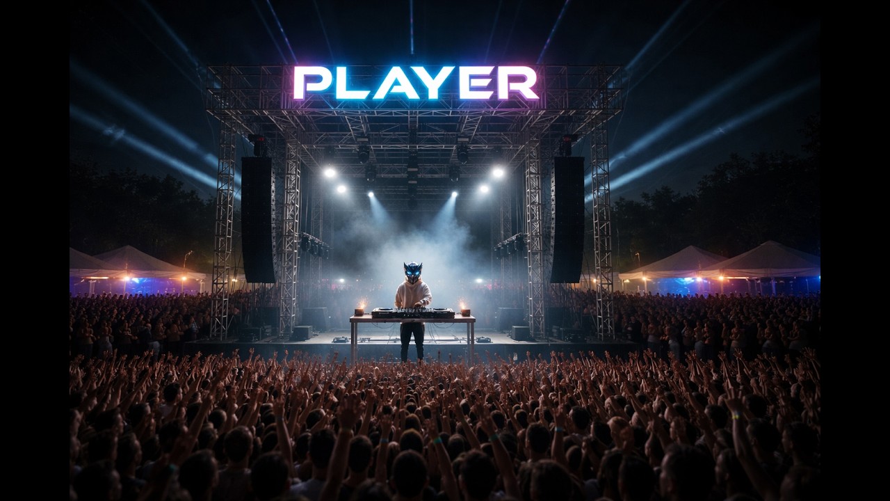 XAZON - Player (Official Music Visualizer)
