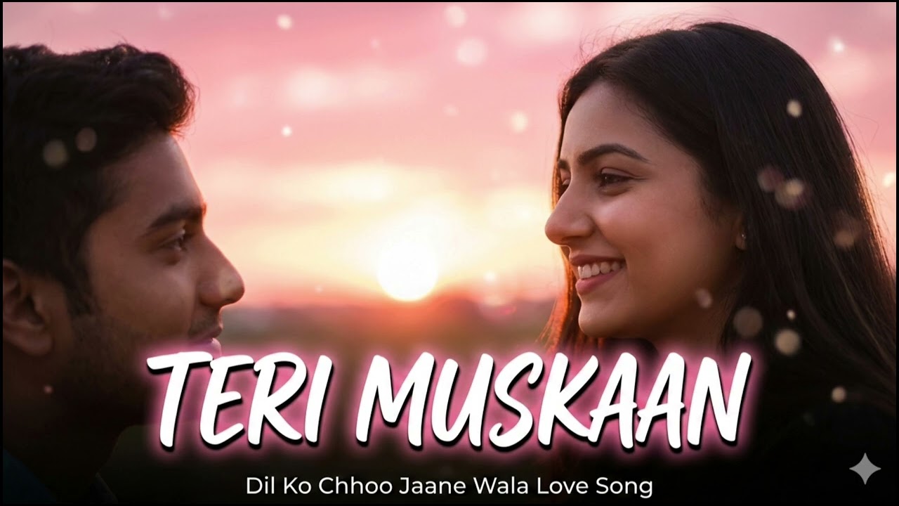 Teri Muskaan 💖 Dil Ko Chhoo Jaane Wala Romantic Song | #song #hindiromanticsong 