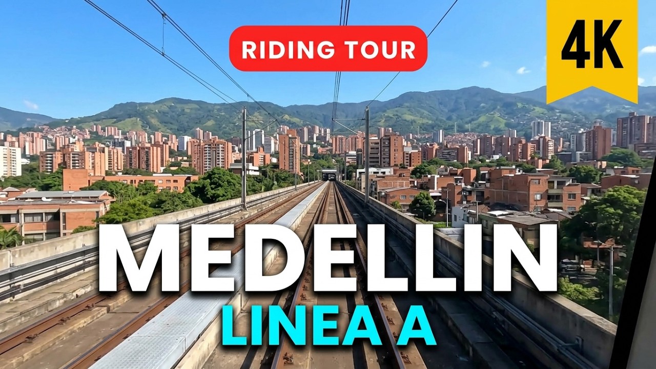 Metro de medellin Linea A 🇨🇴 Sin Destino