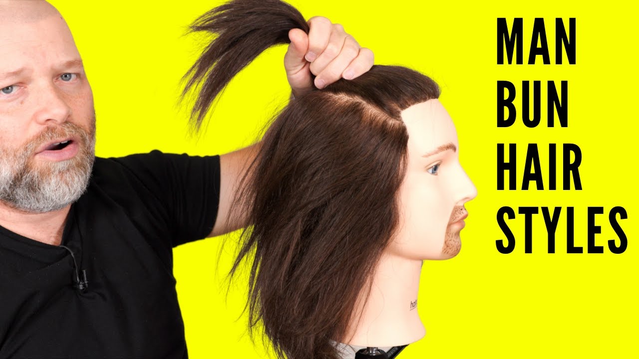 Урок по созданию мужских причесок-пучков — TheSalonGuy