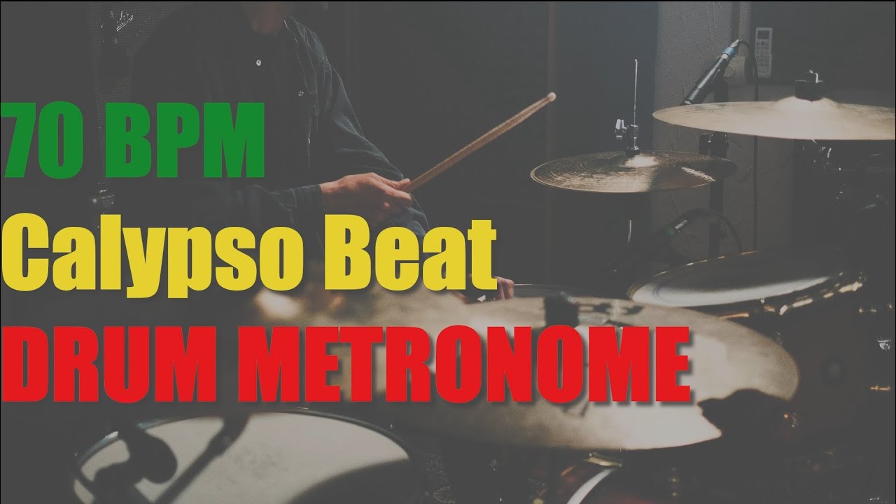 Calypso Beat Drum Metronome Loop -70 BPM