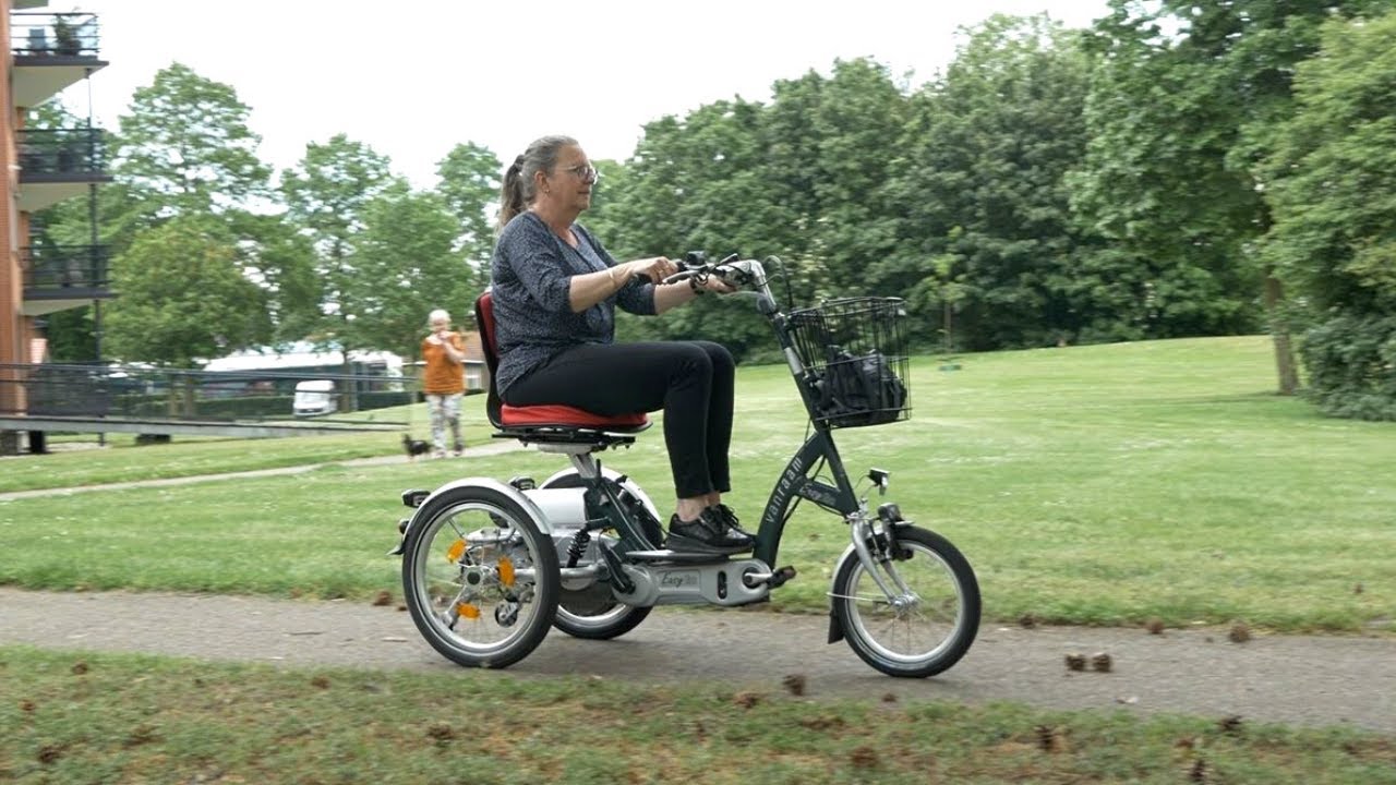 Unieke rij-eigenschappen van scootmobiel fiets Easy Go