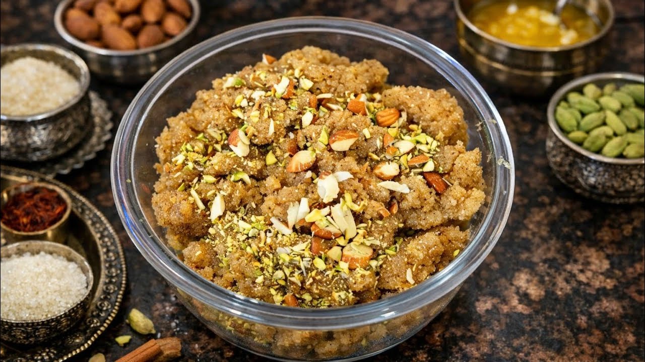 इतना Soft सूजी का हलवा आपने नहीं खाया होगा! | Suji Halwa Recipe Priti’s Kitchen @BristiHomeKitchen 