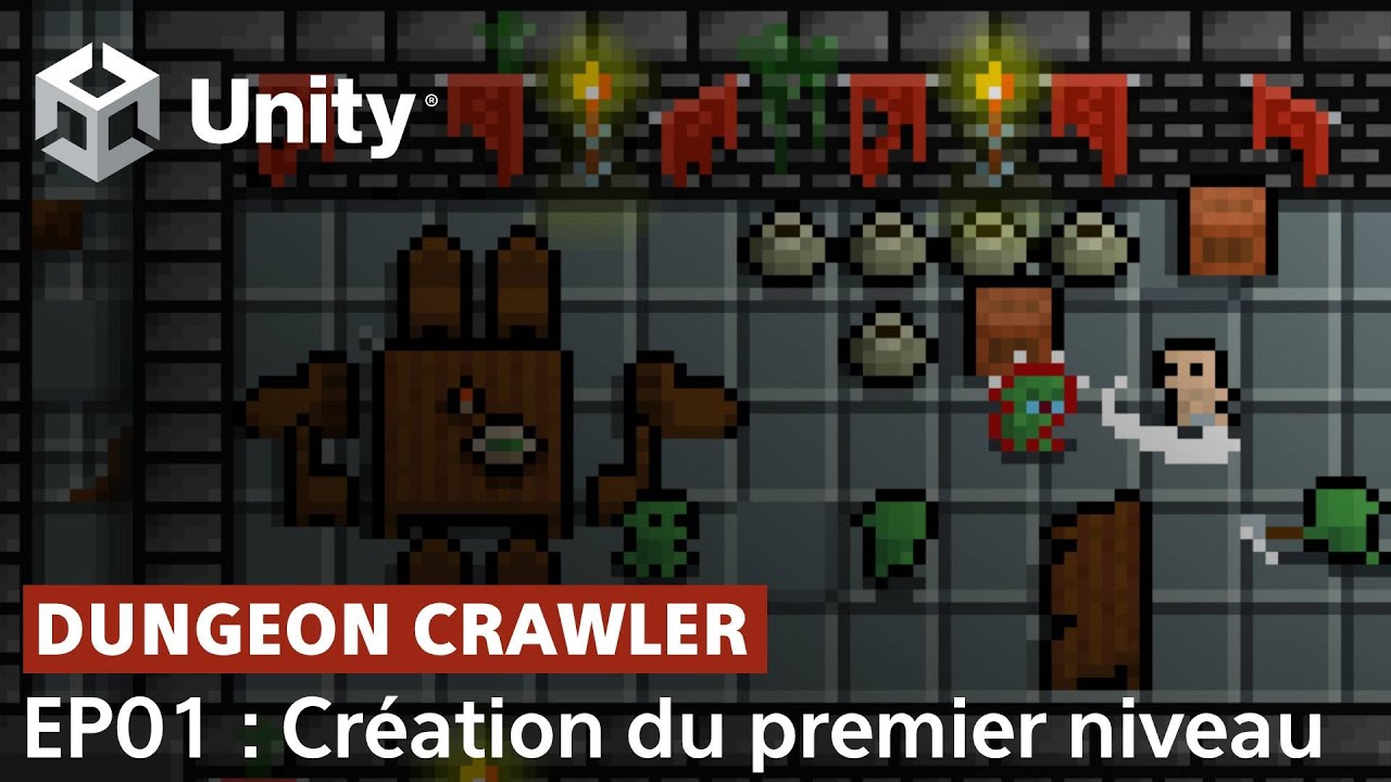 Créer un Dungeon Crawler 2D facilement avec Unity (EP01 : Création du projet et premier niveau)