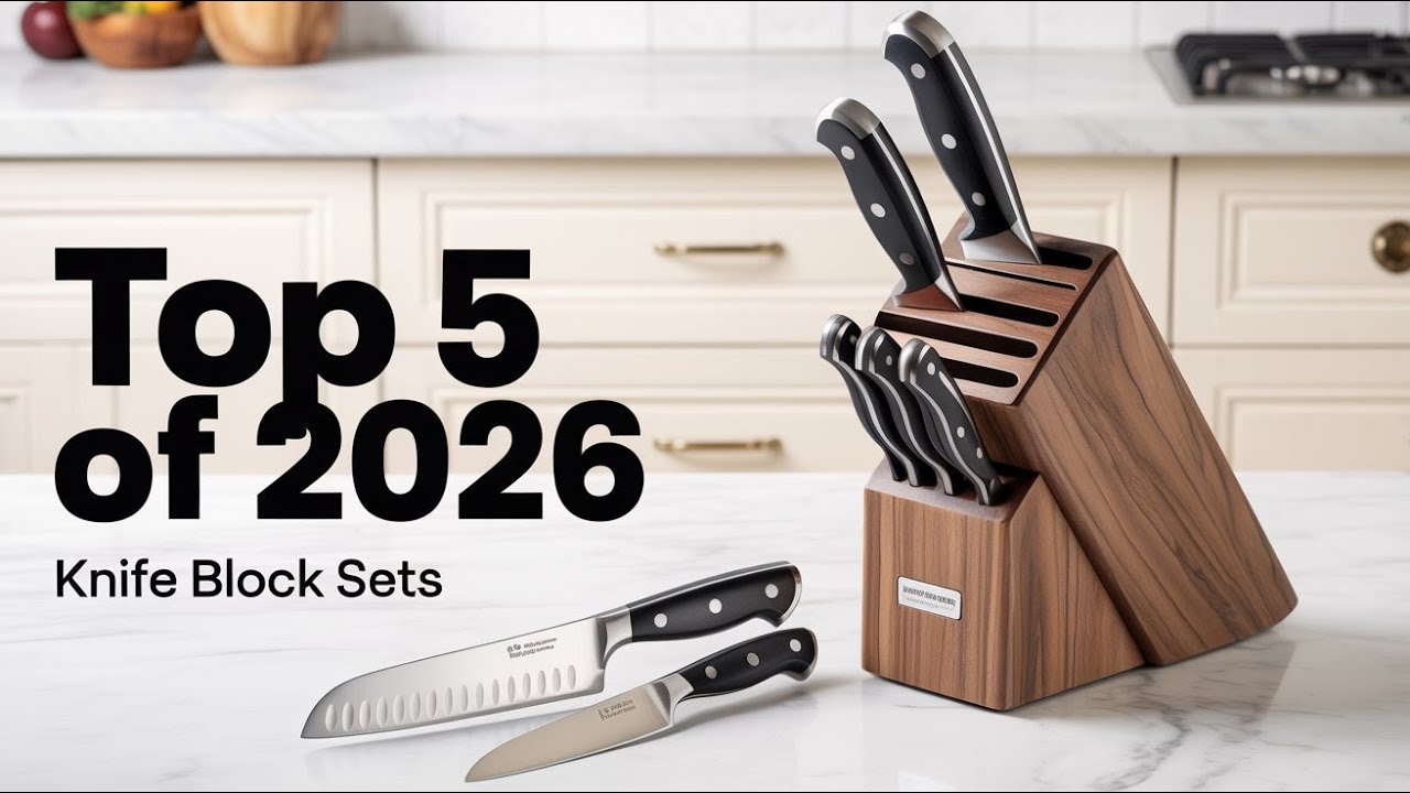 🔥 **Best Knife Block Sets of 2026 | Honest Review & Top 5 Picks!