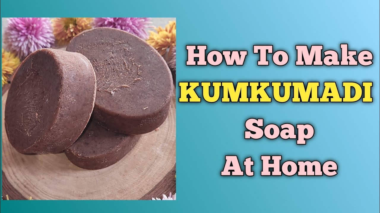 How To Make Kumkumadi Soap | Kumkumadi Soap Making | Cold Process Soap Making