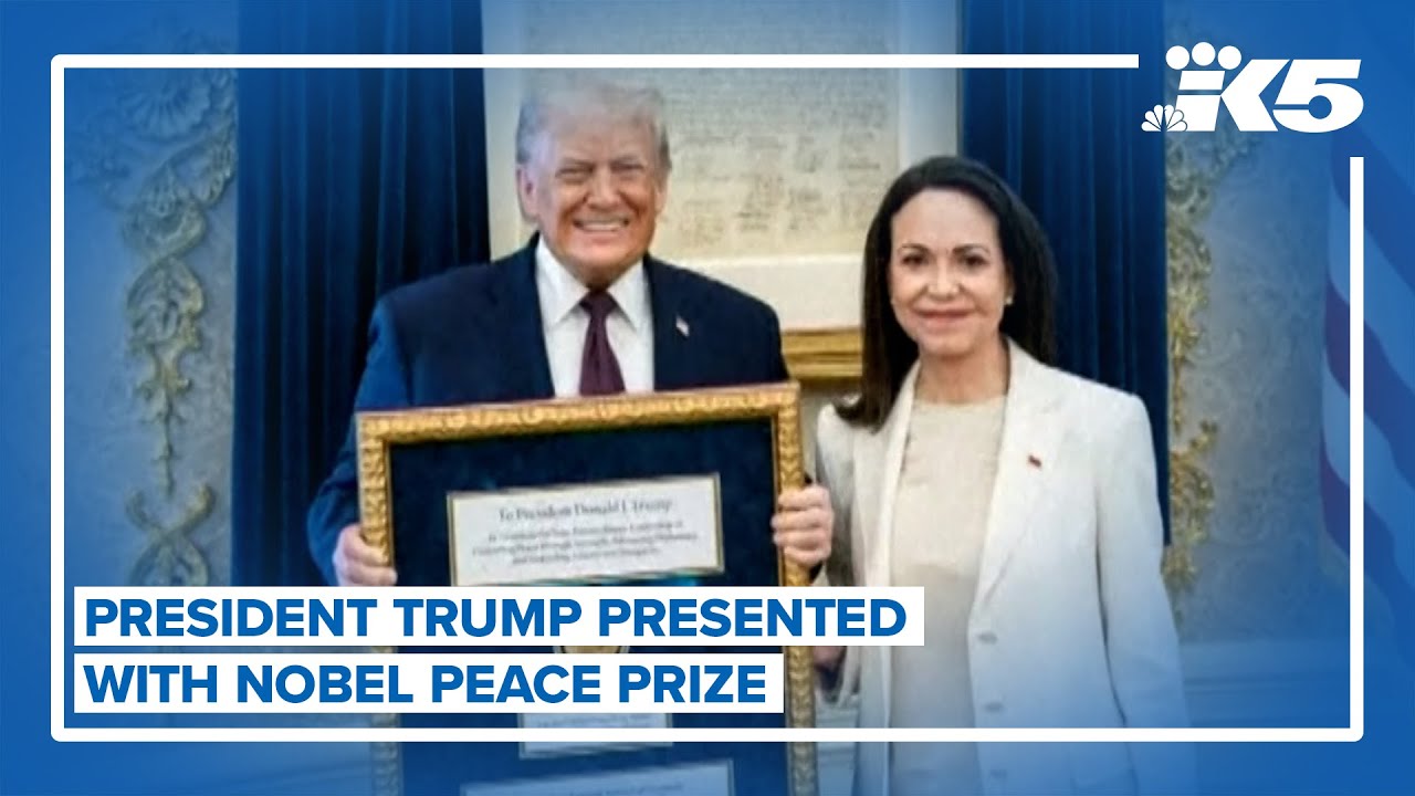 President Trump given Nobel Peace Prize