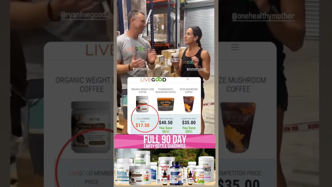 Livegood Organic Mushroom Coffee #livegood #livegoodproducts #coffee