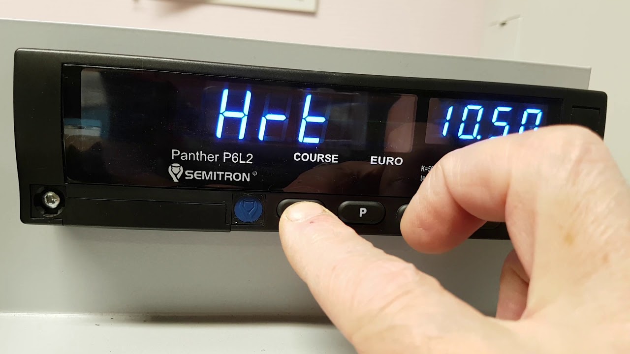 Fonctionnement horodateur