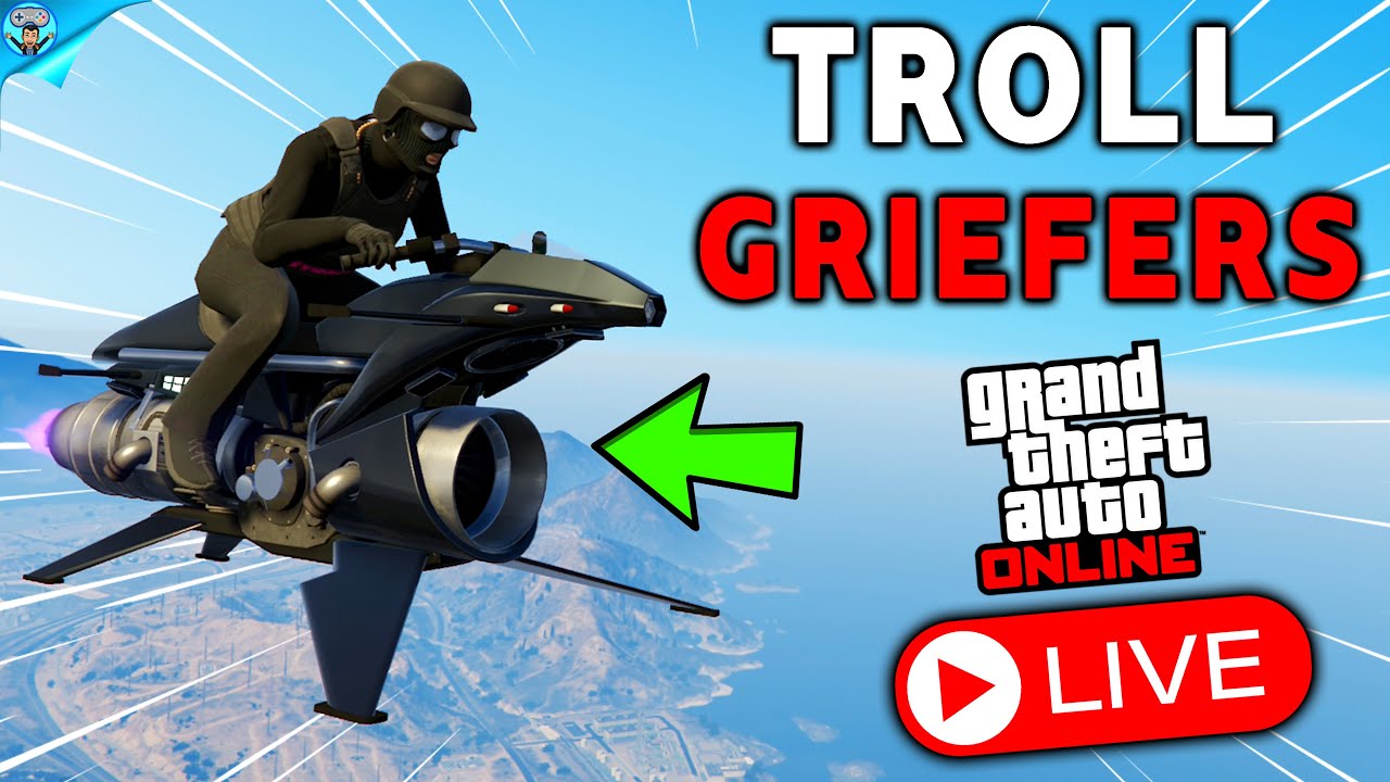 Fighting griefers with subscribers on GTA Online!