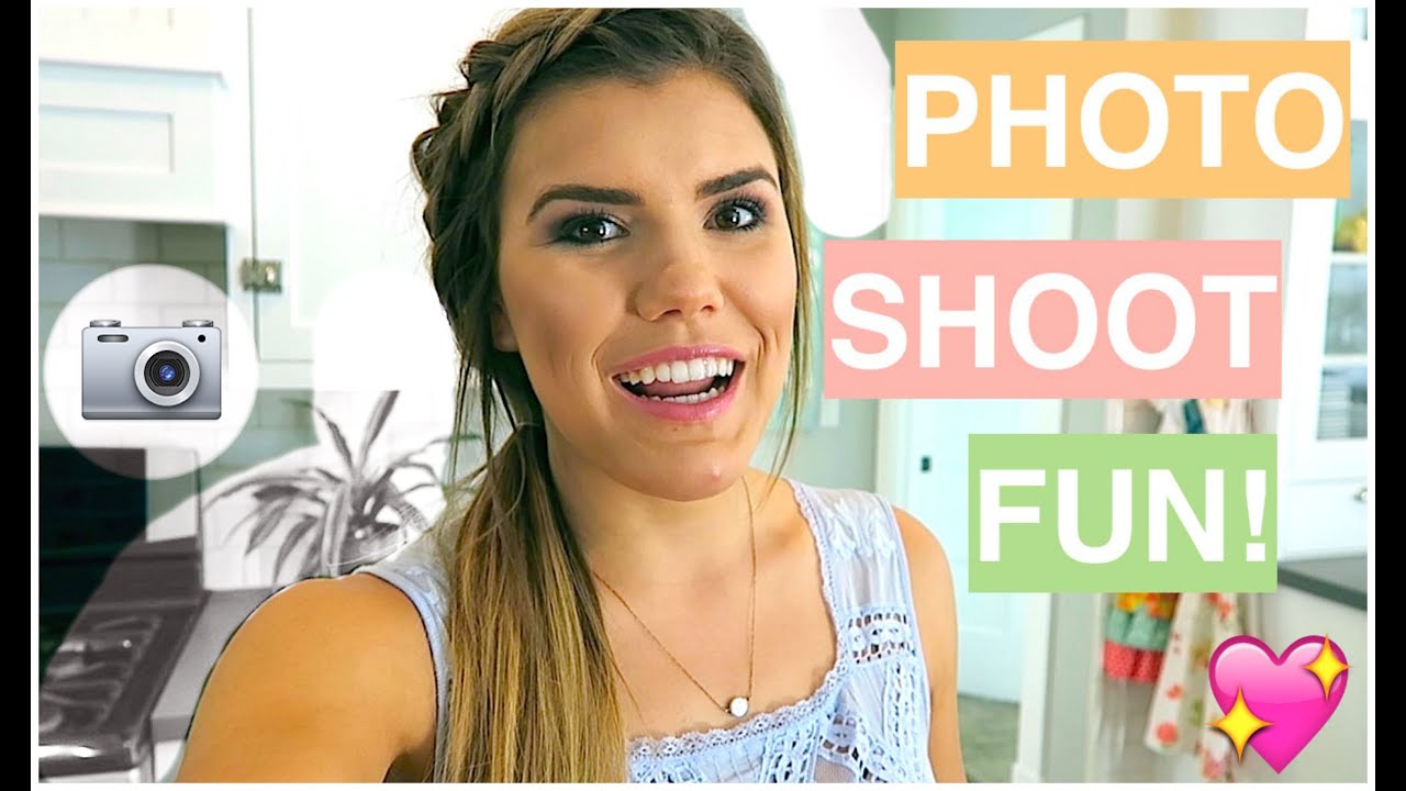 PHOTOSHOOT FUN! // vlogust day 3