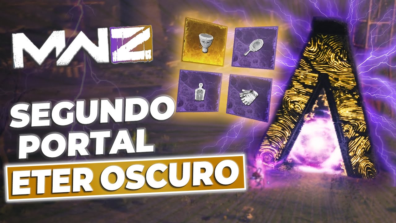 Cómo ABRIR el SEGUNDO PORTAL al DARK AETHER SOLO Zombies MW3 - GUÍA EASTER EGG Call of Duty MWZ