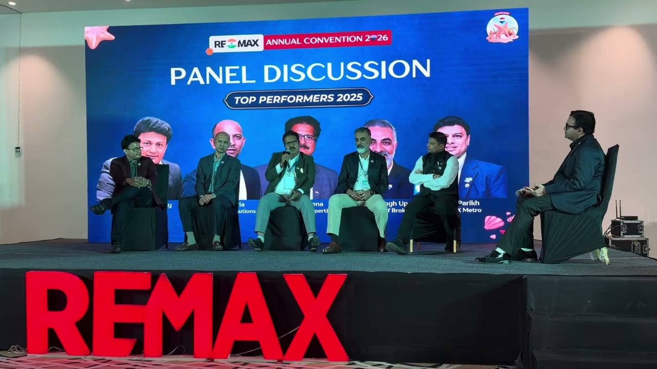 REMAX CONVENTION 2026 - Discussion on Current Real estate scenario in India for Agents