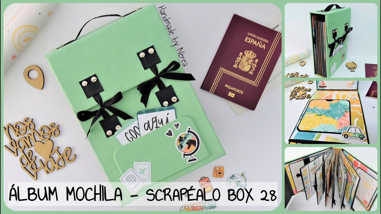 Álbum mochila -  Colección viajes 
