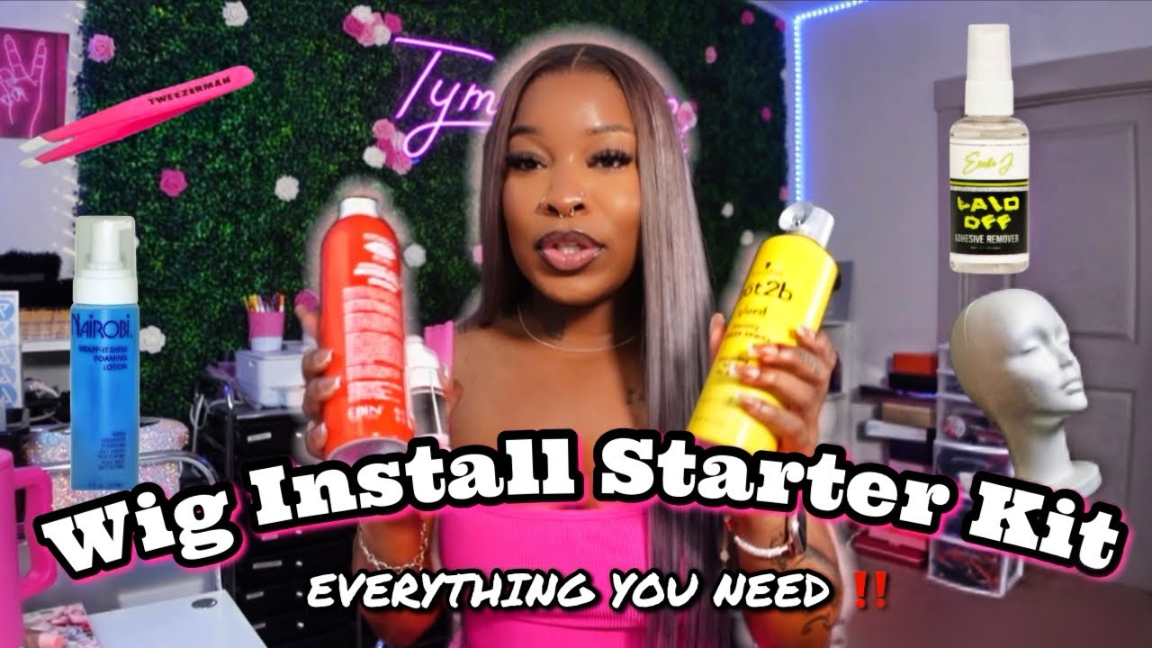 EVERYTHING YOU NEED TO GET THE PERFECT WIG INSTALL | WIG INSTALL STARTER KIT FOR BEGINNERS 💗