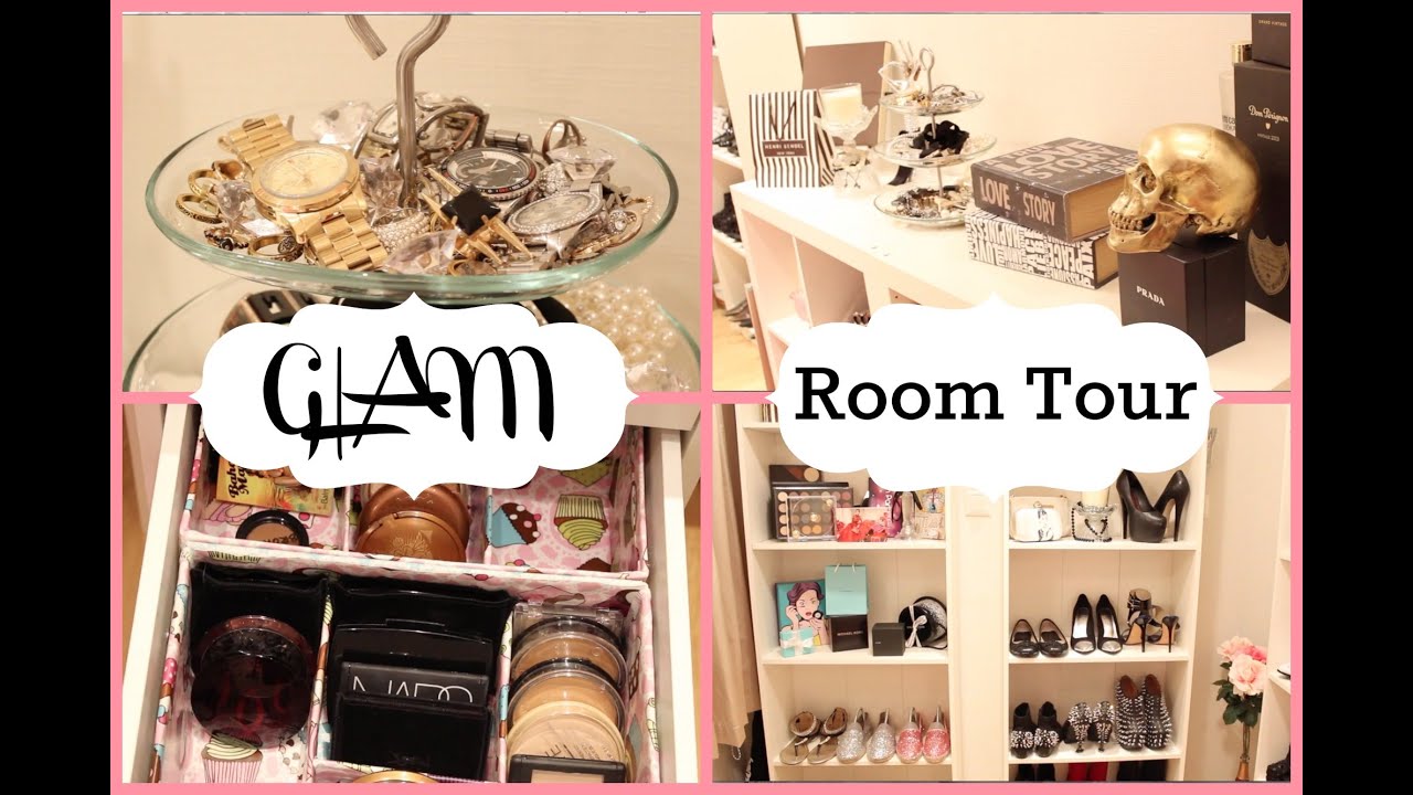 BEAUTY ROOM TOUR 2015 | Organization + Storage