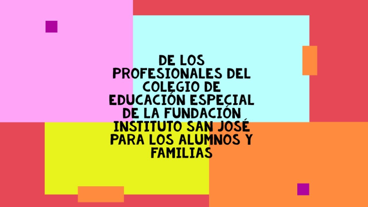 VÍdeo #Quedateentucasa del CCEE Instituto San José