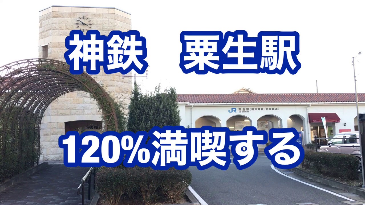 【神鉄粟生線】粟生駅　120%満喫する