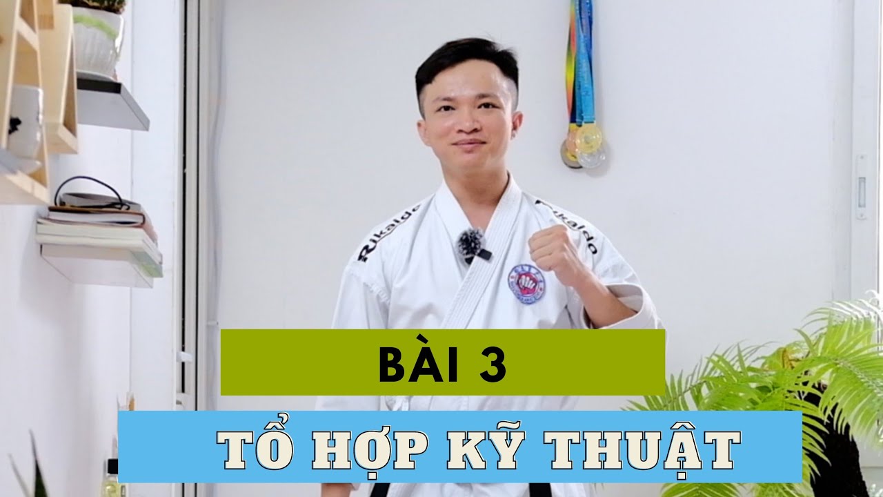 Karate cho người mới bắt đầu | Tự học võ karate | Kết hợp các kỹ thuật cơ bản - Bài 3