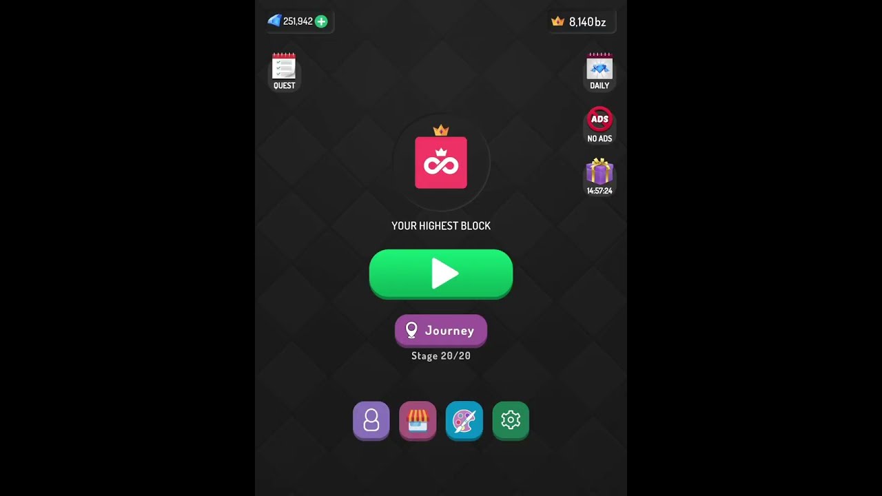 After 34 days of work on 2x blocks I finally unlocked the infinity block