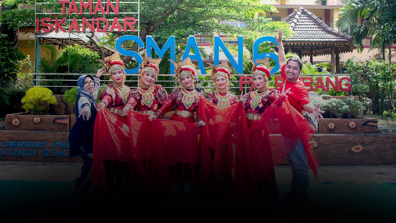 Tari Bidar Melaju Aurora SMAN 6 Palembang