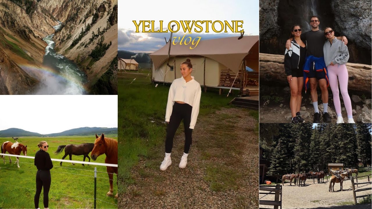 YELLOWSTONE VLOG // Glamping, Hiking, Fly Fishing & More!
