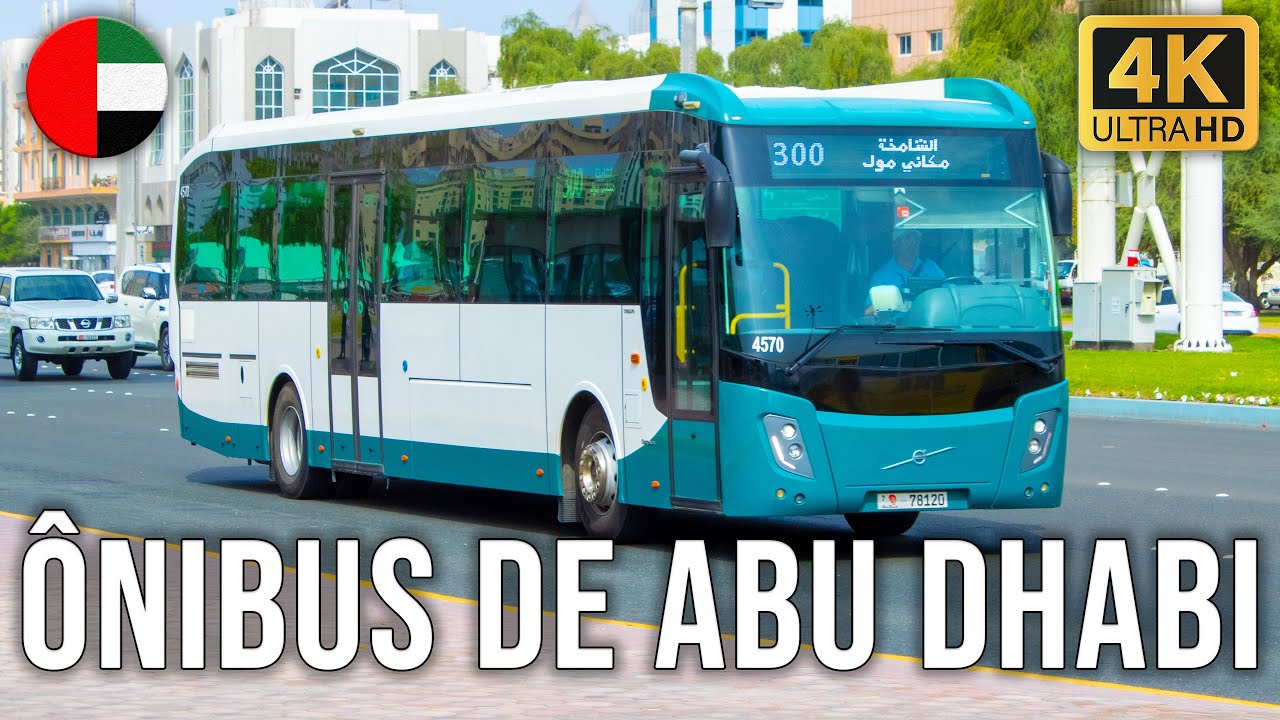 Sistema de Transporte Público Por Ônibus de Abu Dhabi/Emirados Árabes Unidos