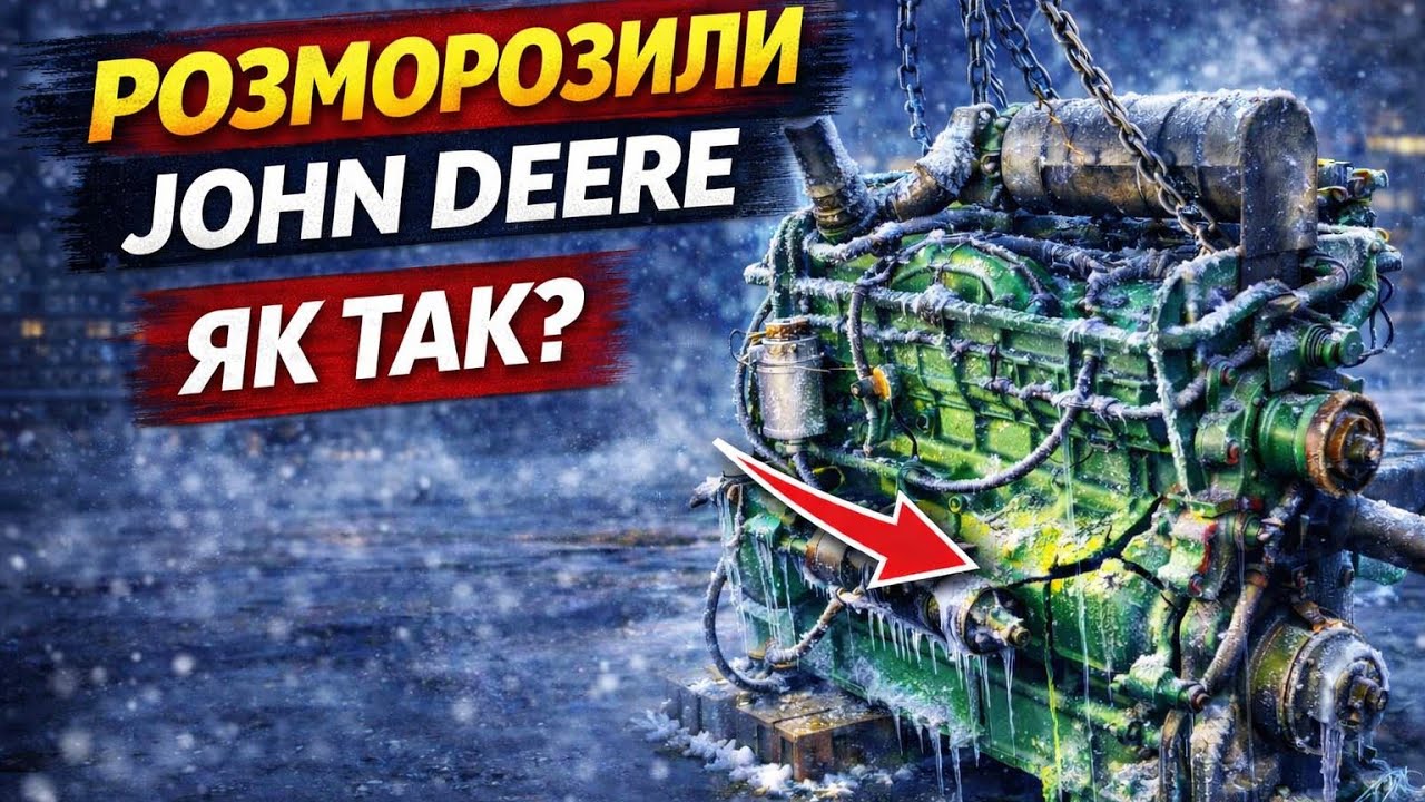 Розморозили двигун John Deere,або як попасти на капіталку